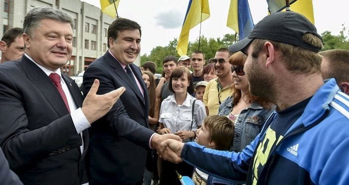 Когда друзья становятся врагами: противостояние Саакашвили - Порошенко